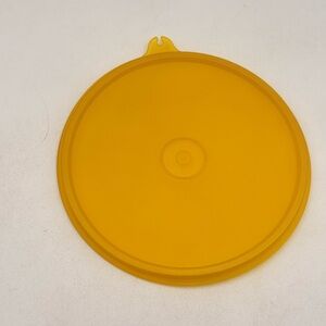 Tupperware Replacement Lid 227 Yellow Round Lid Seal Size C